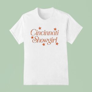 Cincinnati Womens Teal Showgirl T Shirt