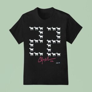 Clayton Kershaw Goats Los Angeles Dodgers T Shirt