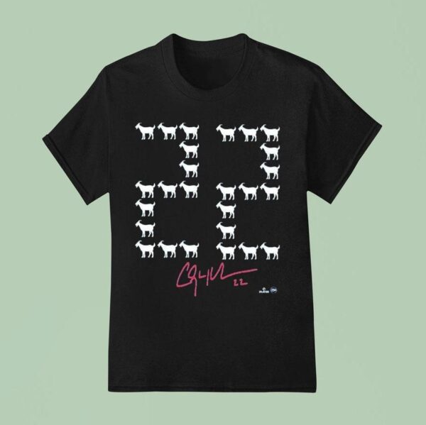Clayton Kershaw Goats Los Angeles Dodgers T Shirt