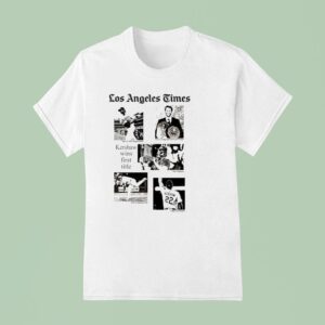Clayton Kershaw Wins First Title Los Angeles Times T Shirt