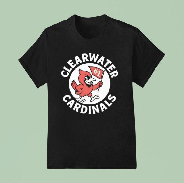 Clearwater Cardinals Logo T Shirt