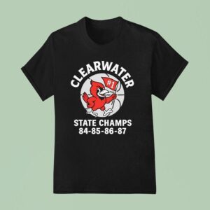 Clearwater State Cardinal Champs T Shirt