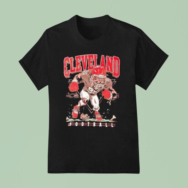 Cleveland Browns Football Mascot T Shirt