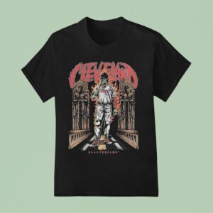 Cleveland Guardians Dead Threads Skeleton T Shirt