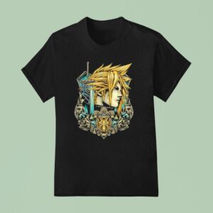 Cloud Strife From Final Fantasy Emblem Of The Ex Soldier T Shirt