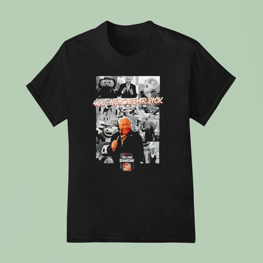 Coach Lee Corso Th Headgear Pick T Shirt