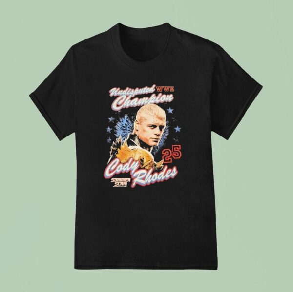 Cody Rhodes Summerslam Undisputed Wwe Champion T Shirt