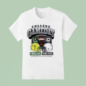College Gameday Oregon Ducks Vs Penn State Nittany Lions Football T Shirt