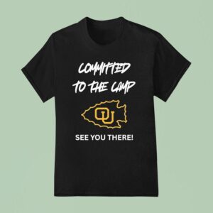 Committed To The Camp Ottawa Braves Logo See You There T Shirt