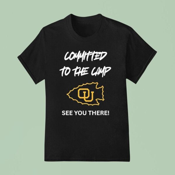 Committed To The Camp Ottawa Braves Logo See You There T Shirt