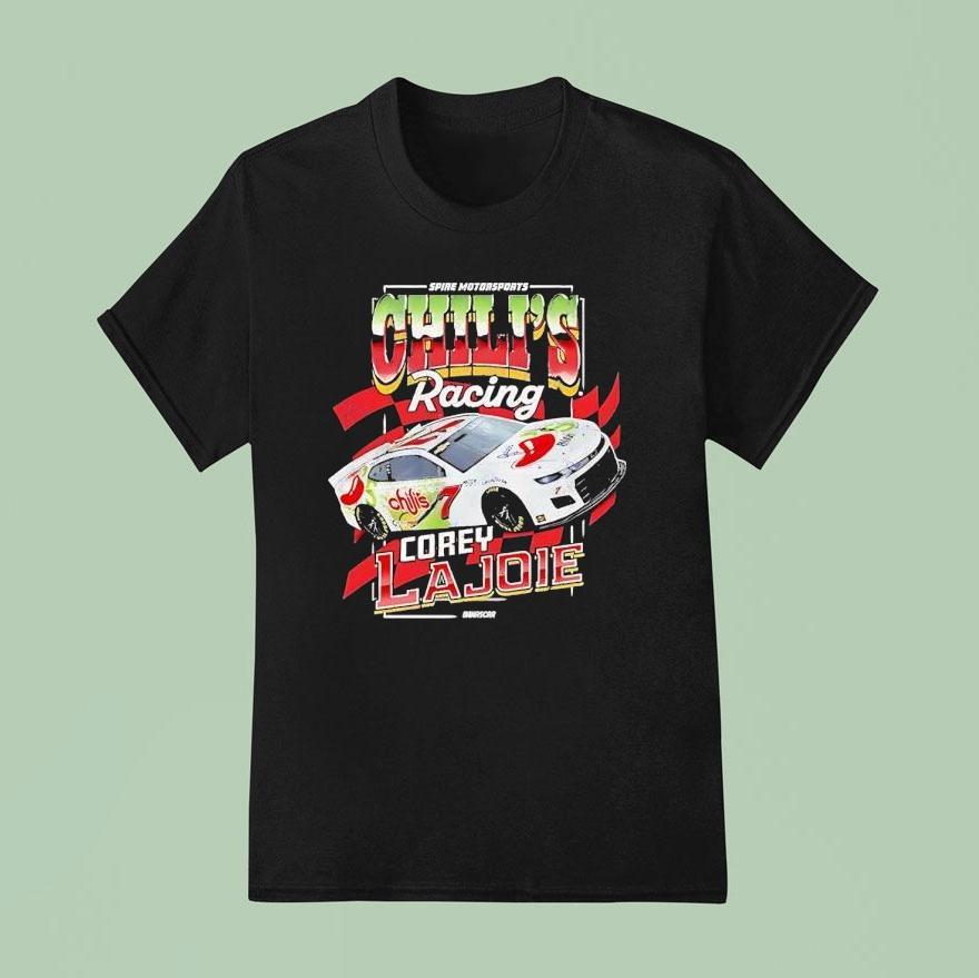 Corey Lajoie Chili S Racing No Chevrolet Silverado Rst For Spire Motorsports T Shirt