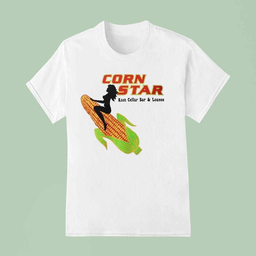 Corn Star Root Cellar Bar And Lounge T Shirt