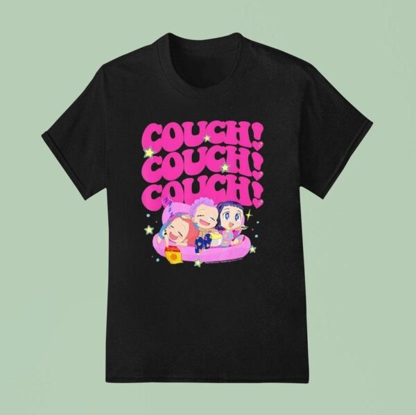 Couch Couch Couch Anime Characters T Shirt