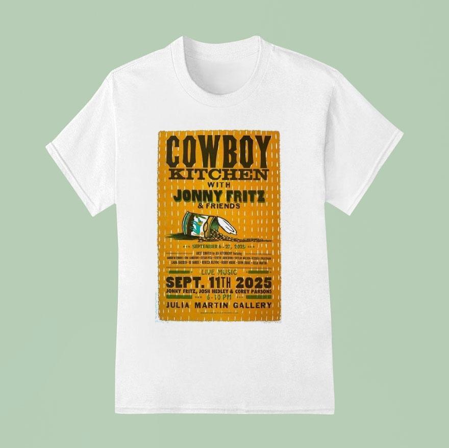 Cowboy Kitchen With Jonny Fritz Friends Sep T Shirt