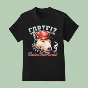 Crtz Rules The World Dog Pound Ciggarates T Shirt