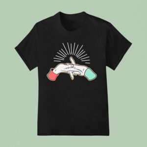 Dadi Freyr Wormfinger Hands T Shirt