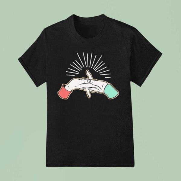 Dadi Freyr Wormfinger Hands T Shirt