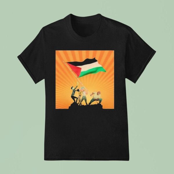 Damon Albarn Palestinian Sunrise By Gorillaz T Shirt