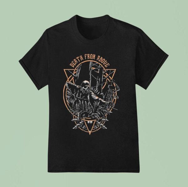 Death From Above Skeleton T Shirt