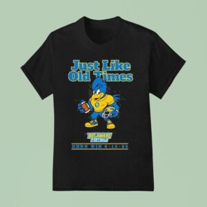 Delaware Fightin Blue Hens Vs Connecticut Huskies Just Like Old Time Hens Win September Masco T Shirt