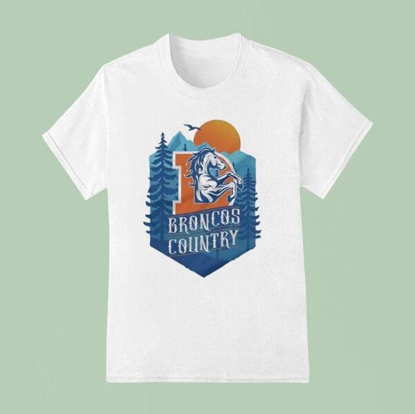 Denver Broncos Country Vintage T Shirt