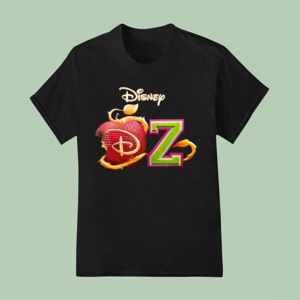 Descendants Zombies Worlds Collide Tour Logo Disney Apple T Shirt