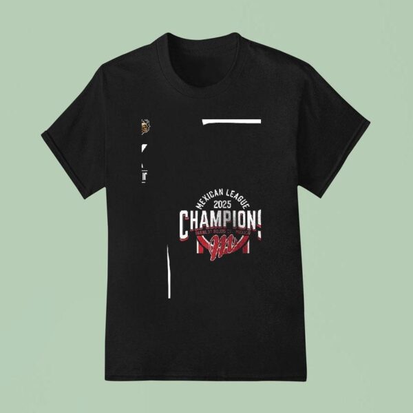 Diablos Rojos Del Mxico Back To Back Campeon Logo T Shirt