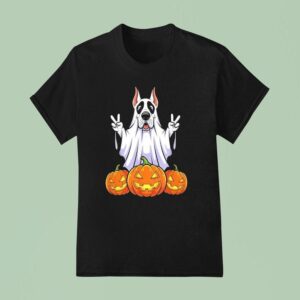 Dog Ghost Pumpkin Halloween T Shirt