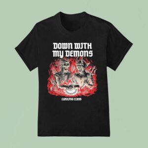 Down With My Demons X Stikker Lurking Class T Shirt