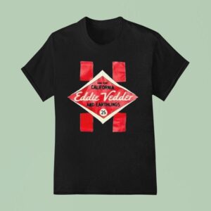 Eddie Vedder Ohana Festival Dana Point Ca At Doheny State Beach On September T Shirt