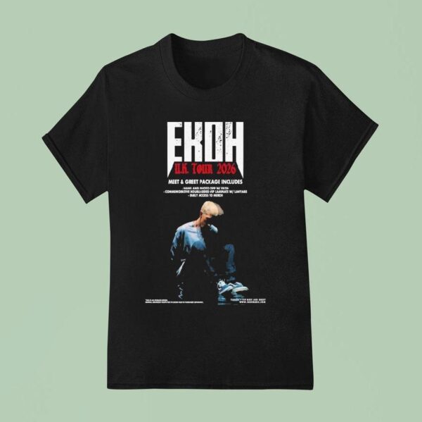 Ekoh Vip Meet And Greet Uk Tour T Shirt