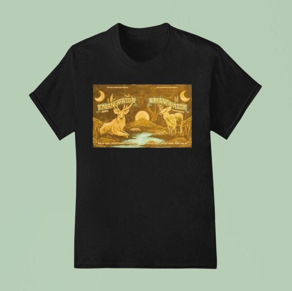 Emancipator Nov The Get Down Portland Or Deers T Shirt