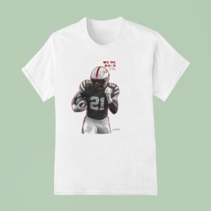 Emmett Johnson We Re Back Co Nebraska Cornhuskers Football T Shirt