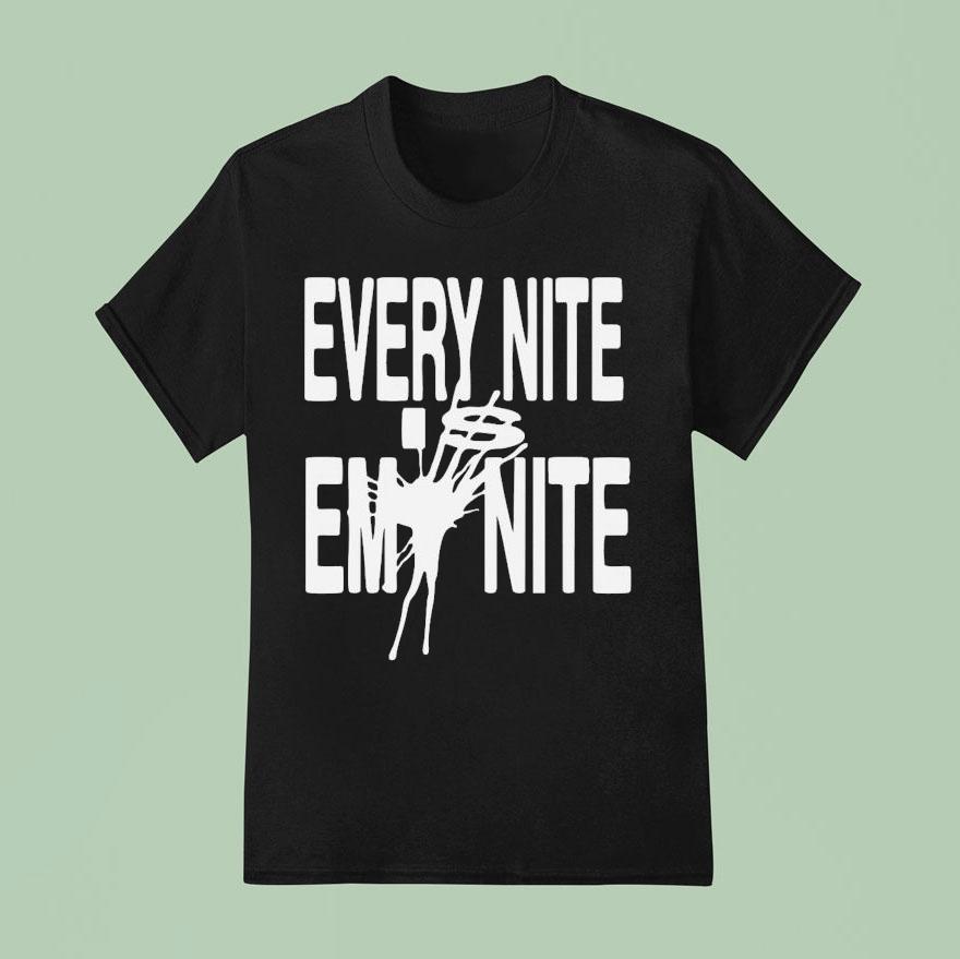 Emo Nite Every Enien Paintball T Shirt