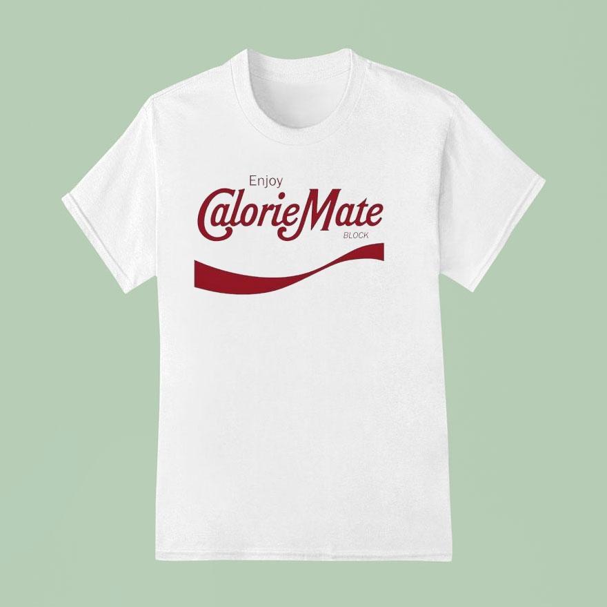Enjoy Calorie Mate Block T Shirt
