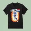 Eric Wood Josh Allen Ja Velven Plush Quarter Back T Shirt
