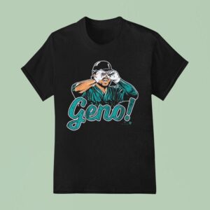 Eugenio Suarez Geno Goggles Seattle Mariners T Shirt