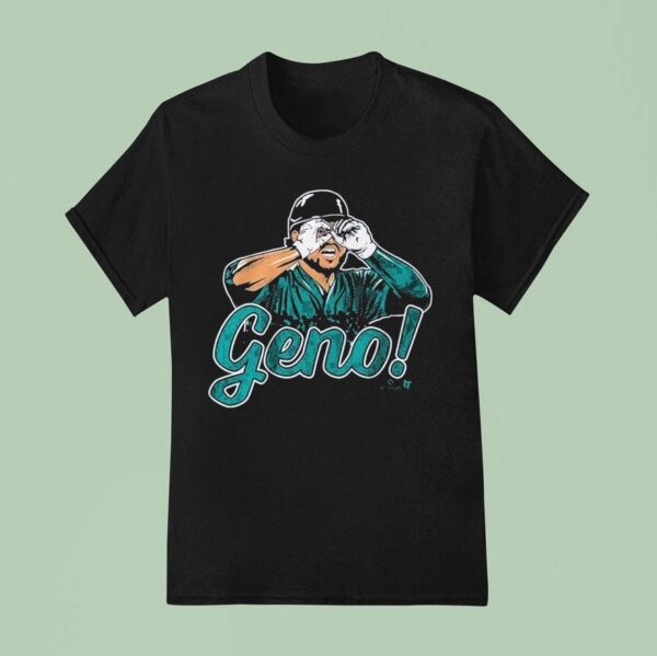Eugenio Suarez Geno Goggles Seattle Mariners T Shirt
