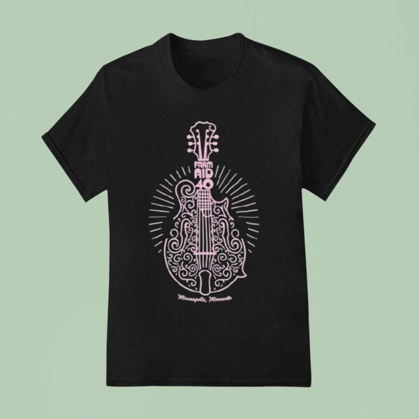 Farm Aid Mandolin T Shirt