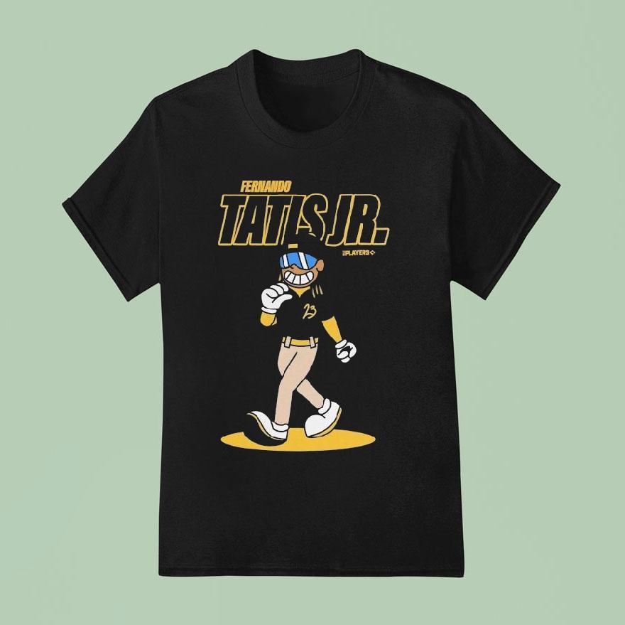Fernando Tatis Jr Summer Cartoon San Diego Padres T Shirt