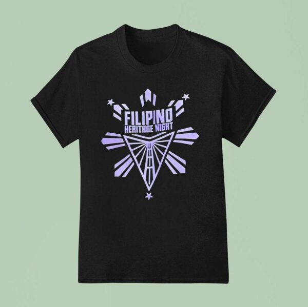 Filipino Heritage Night Golden State Valkyries Logo T Shirt