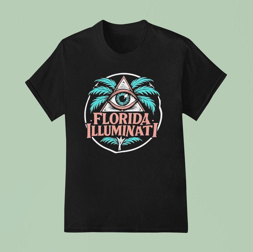 Florida Illuminati Graphic T Shirt
