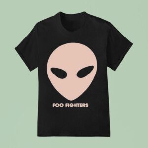 Foo Fighters Tour Alien Head T Shirt