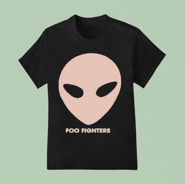 Foo Fighters Tour Alien Head T Shirt