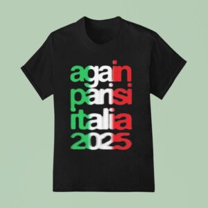 Fred Again Again Parisi Italia T Shirt