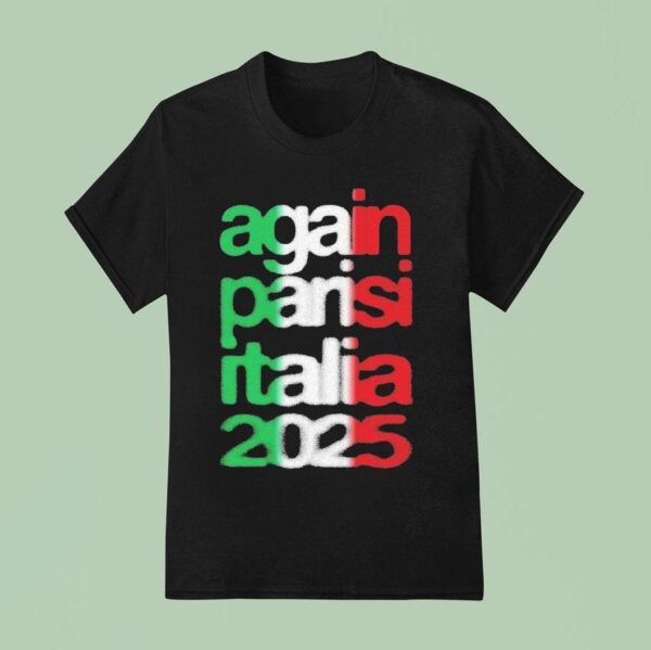 Fred Again Again Parisi Italia T Shirt