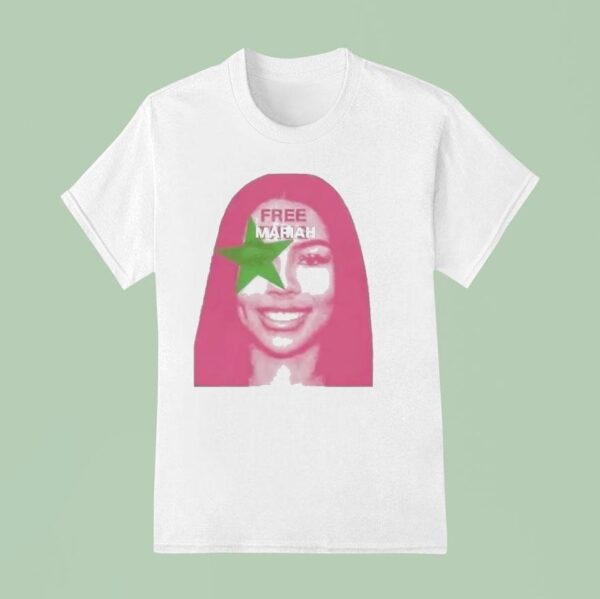 Free Mariah Portrai T Shirt