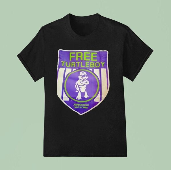 Free Turtleboy Journalism Is Not A Crime T Shirt