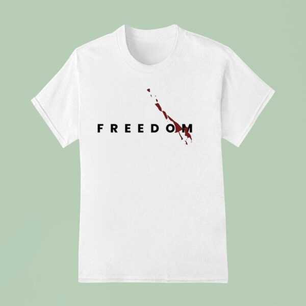 Freedom Blood Charlie Kirk T Shirt