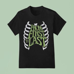From First To Last Ribcage T Shirt
